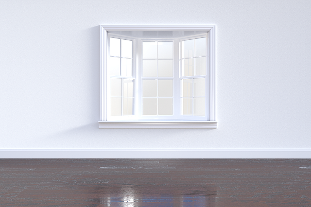 bílé okno